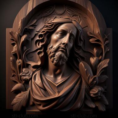 3D model st jesus (STL)